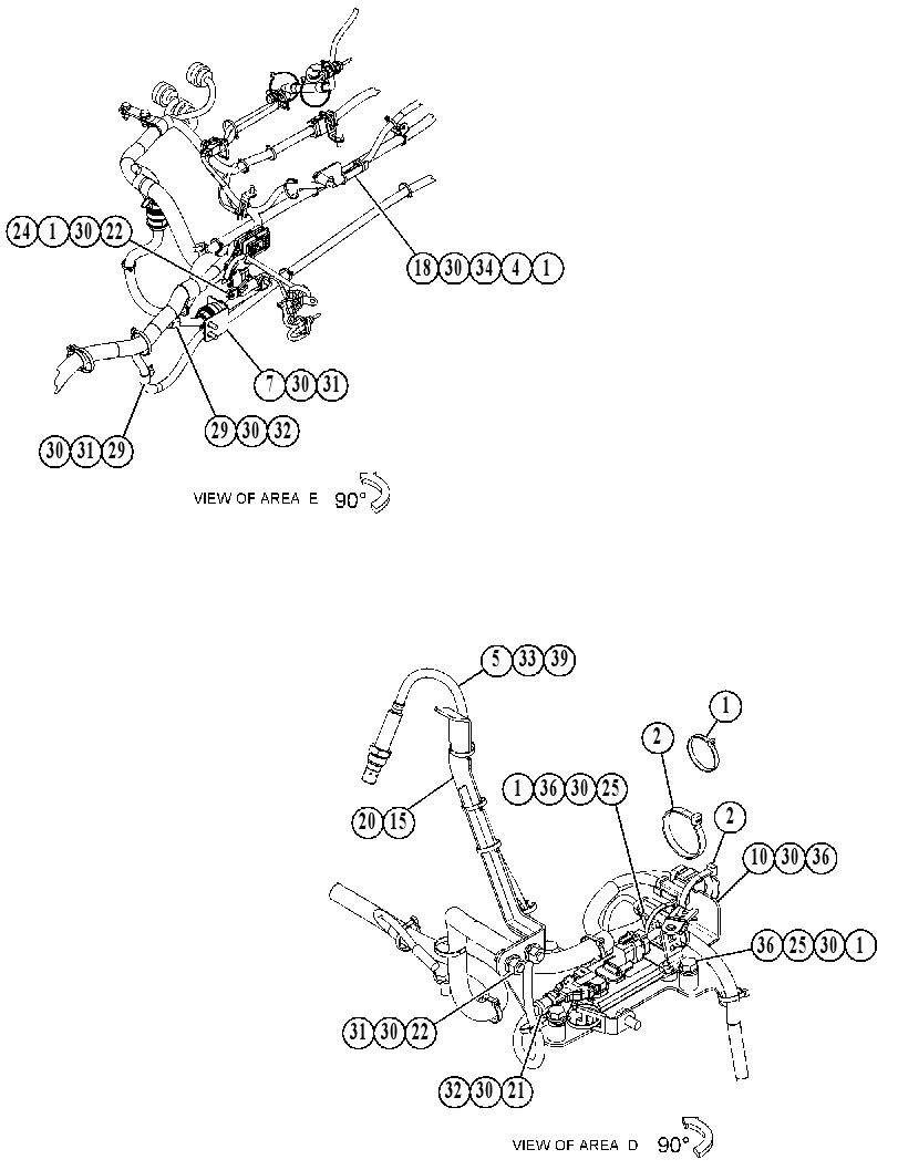 Проводка передняя 4704400 CAT