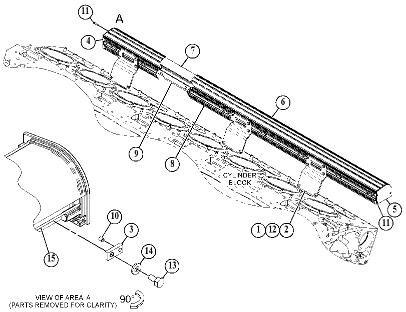 TRAY GP-CABLE 5407389 CAT
