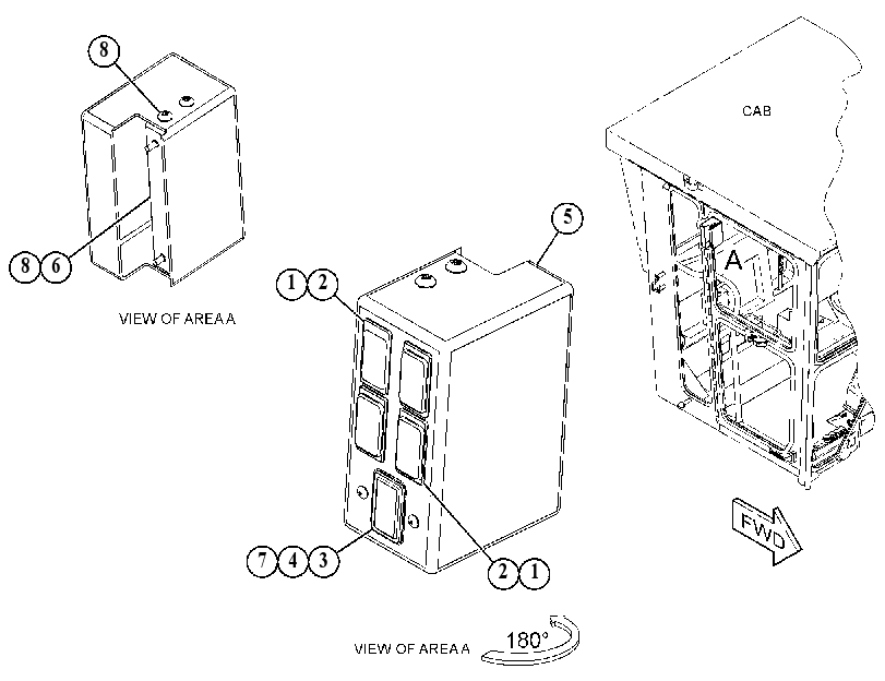 MOUNTING GP-PANEL 5334528 CAT