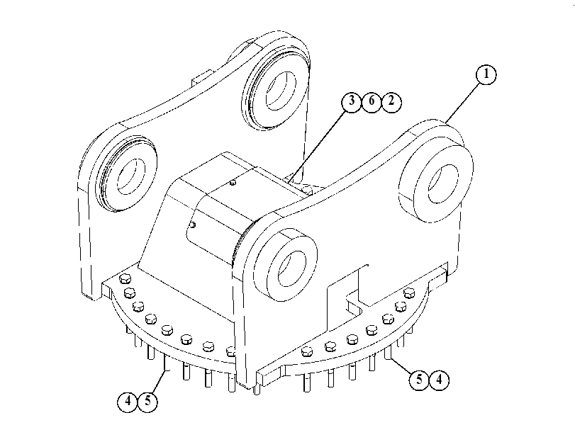 MOUNTING GP-WORK TOOL 5242395 CAT