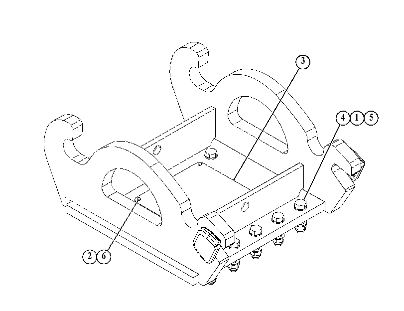 MOUNTING GP-WORK TOOL 5296306 CAT