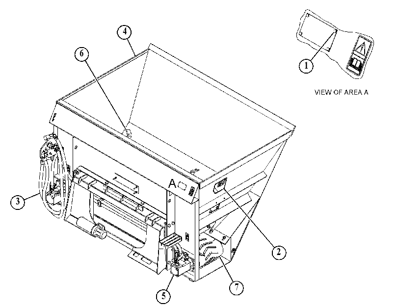BUCKET AR-SIDE DISCHARGE 4779895 CAT