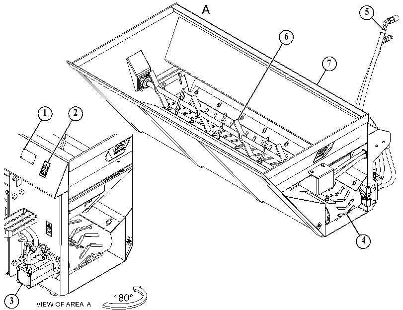 BUCKET AR-SIDE DISCHARGE 4798095 CAT
