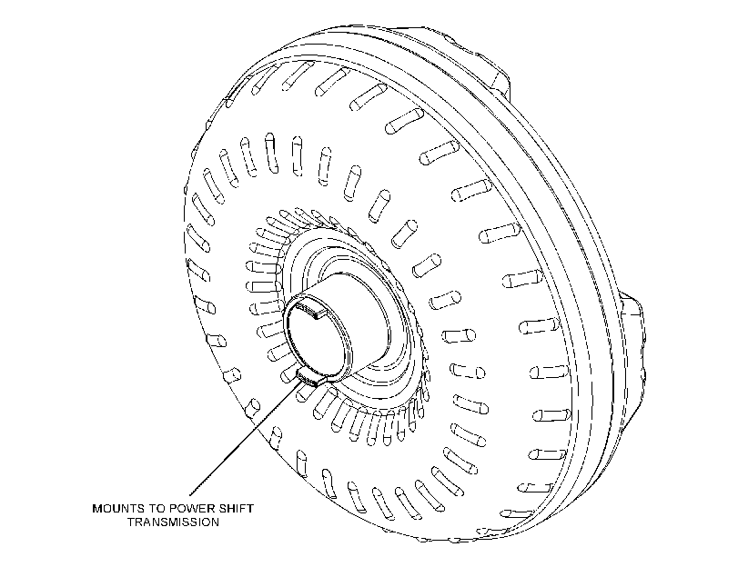 TORQUE CONVERTER AS 3691622 CAT