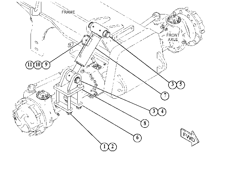 CYLINDER GP-FRAME LEVELING 4641365 CAT
