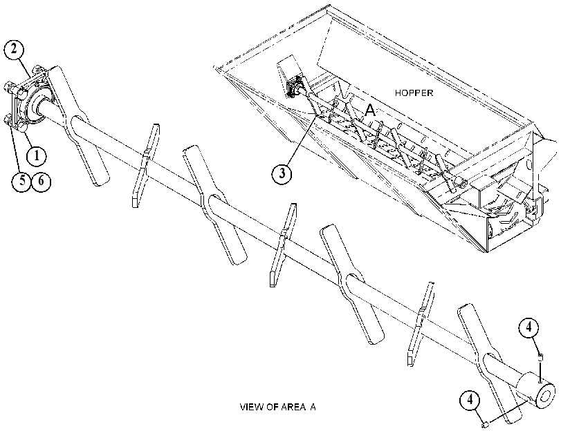 DRUM GP-HOPPER 5088354 CAT