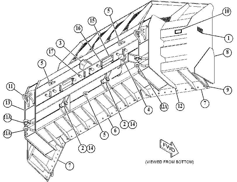 BLADE AS-UNIVERSAL 5038872 CAT