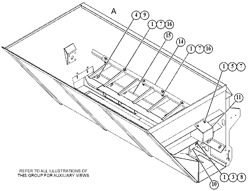 FRAME GP-BUCKET 5506119 CAT