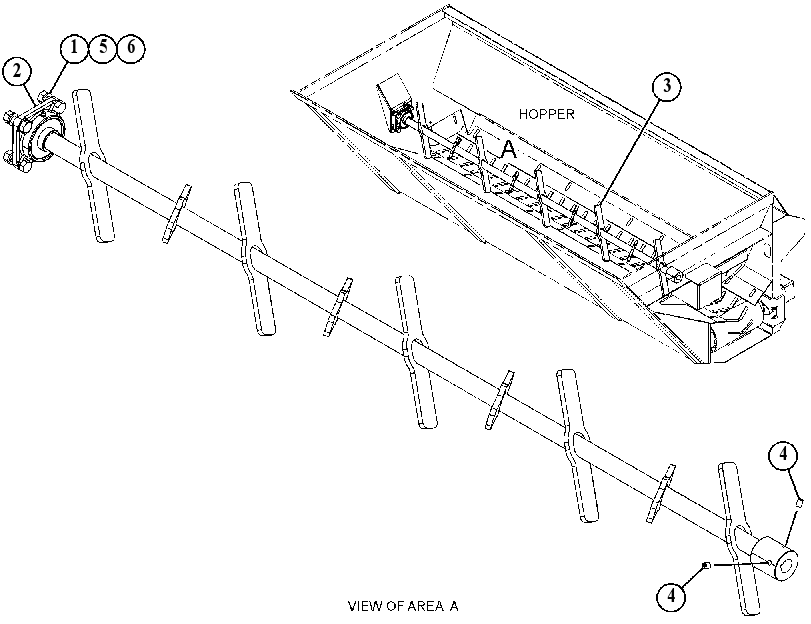 DRUM GP-HOPPER 5088331 CAT