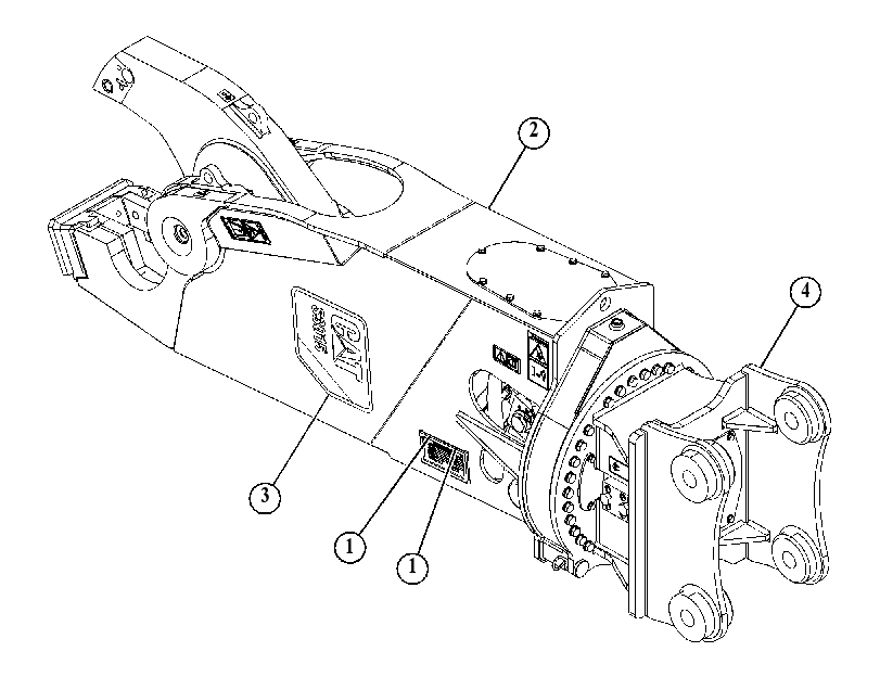 SHEAR AR-HYDRAULIC 5264404 CAT