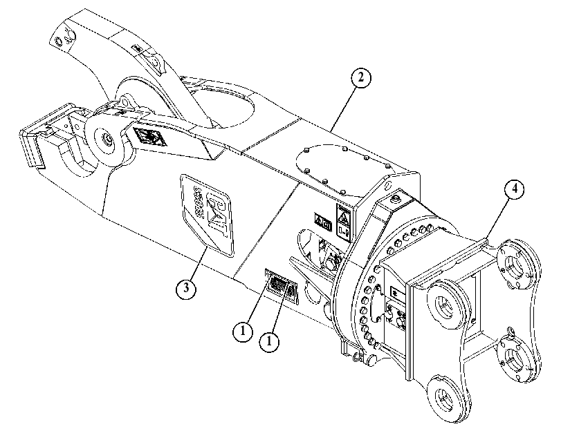 SHEAR GP-HYDRAULIC 5356983 CAT