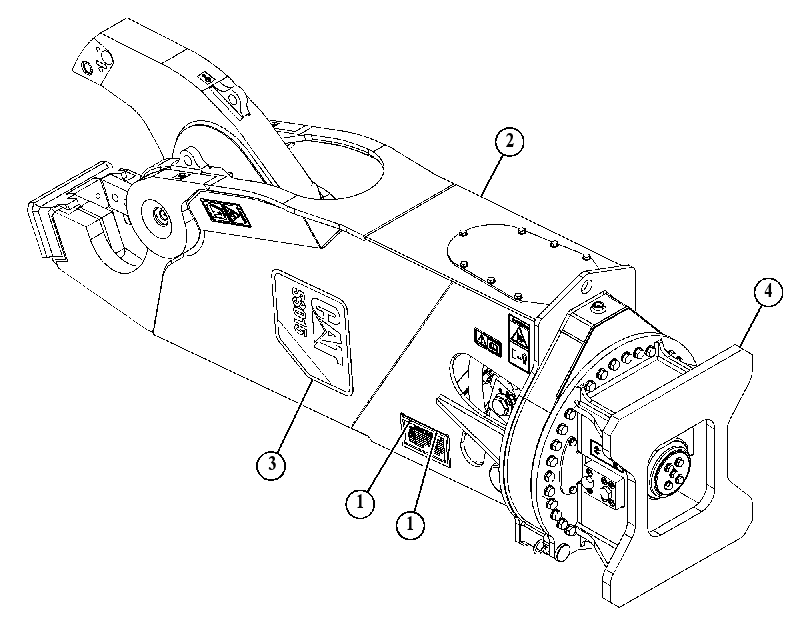SHEAR AR-HYDRAULIC 5254871 CAT