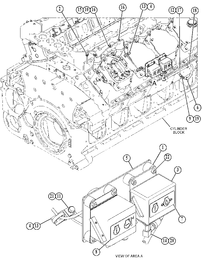 CONTACTOR GP-ALARM 5117865 CAT