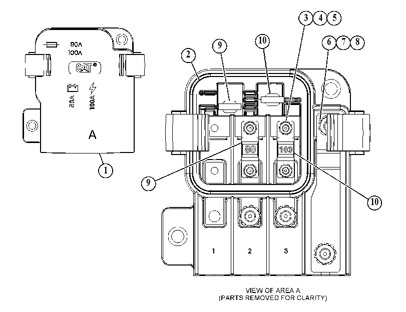 HOLDER AS-FUSE 5391625 CAT