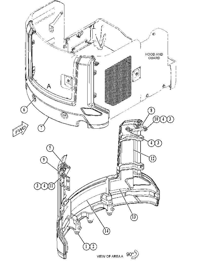 COVER GP-REAR 5199382 CAT