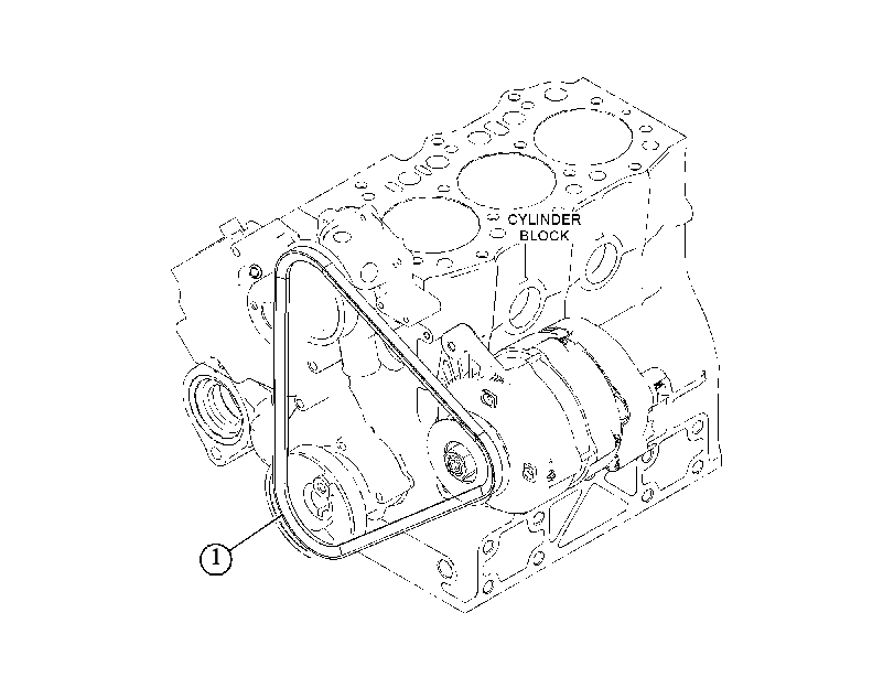 V-BELT GP 5597997 CAT