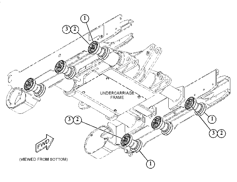 ROLLER AR-TRACK 5214102 CAT