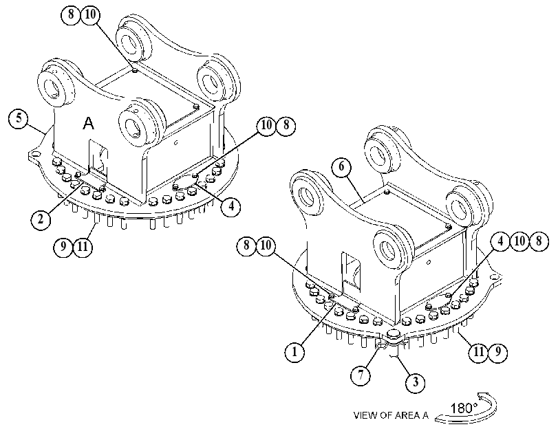 MOUNTING GP-WORK TOOL 5225325 CAT