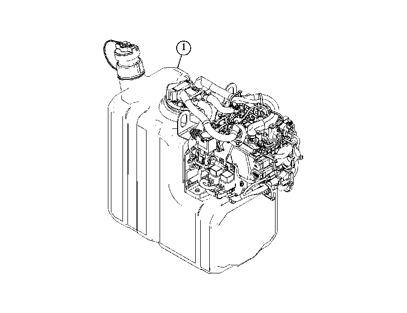 Модуль AdBlue (компоновка) 4996615 CAT
