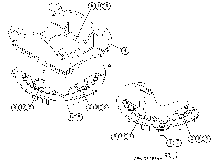 MOUNTING GP-WORK TOOL 5253613 CAT