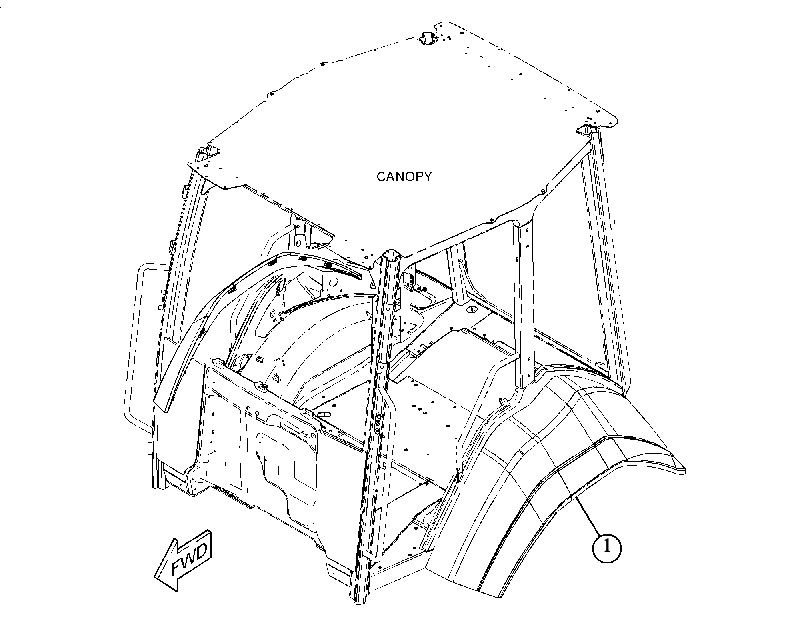 KIT-FENDER 5514411 CAT