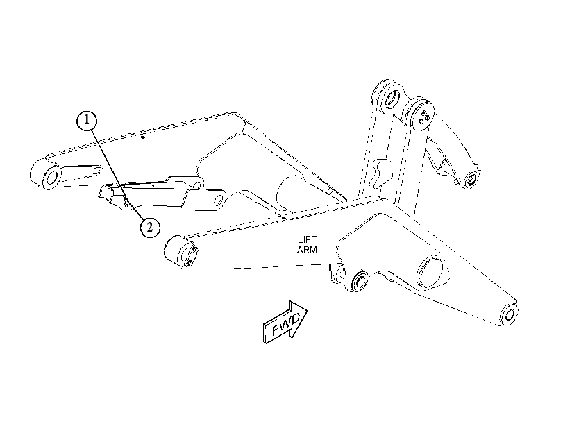 BRACE GP-LIFT CYLINDER 4918333 CAT