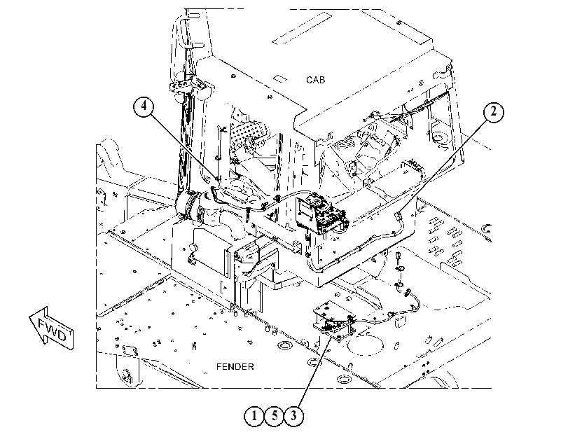 INSTALLATION GP-CAB 4607451 CAT