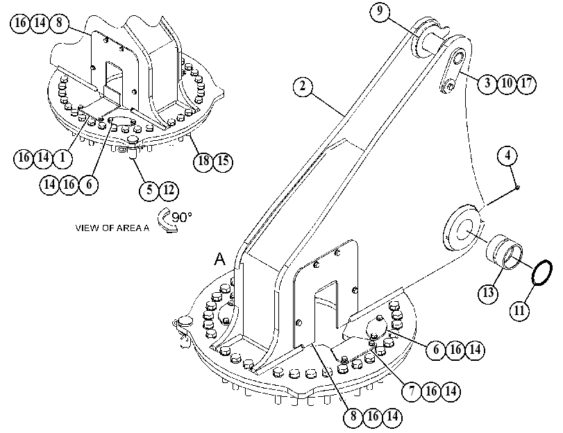 MOUNTING GP-WORK TOOL 5279389 CAT