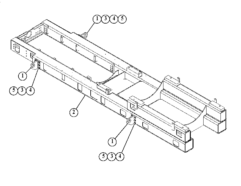 BASE AS-ENGINE & GENERATOR 5549861 CAT