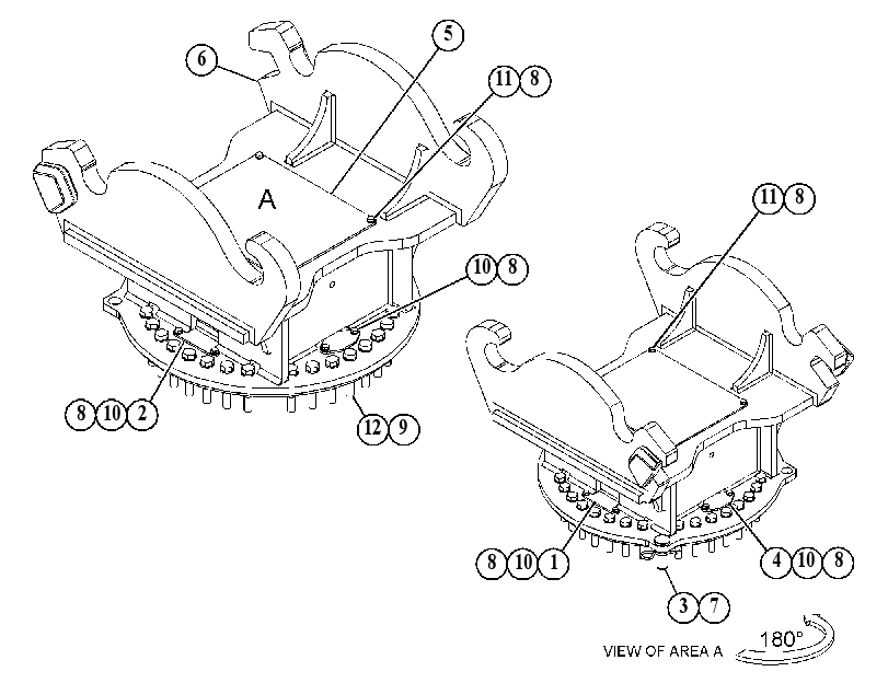 ROTATOR GP-HYDRAULIC 5157827 CAT