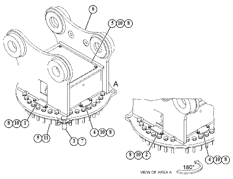 MOUNTING GP-WORK TOOL 5255438 CAT