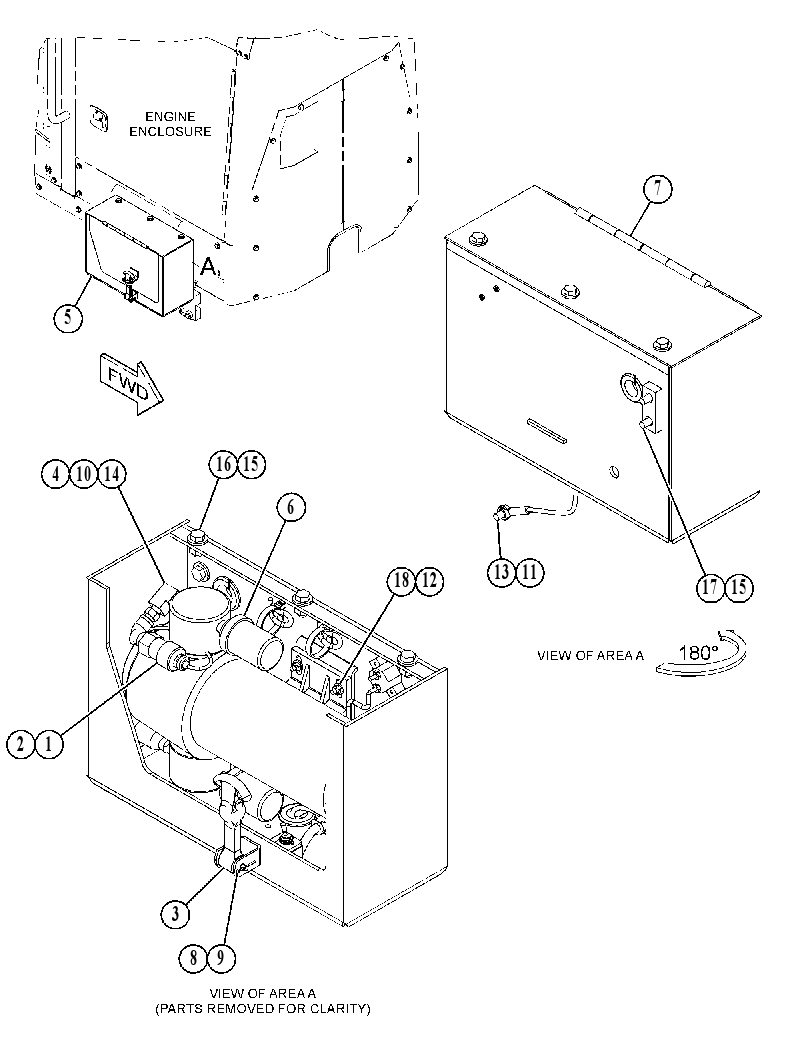 AIR COMPRESSOR & MOUNTING GP 4474888 CAT