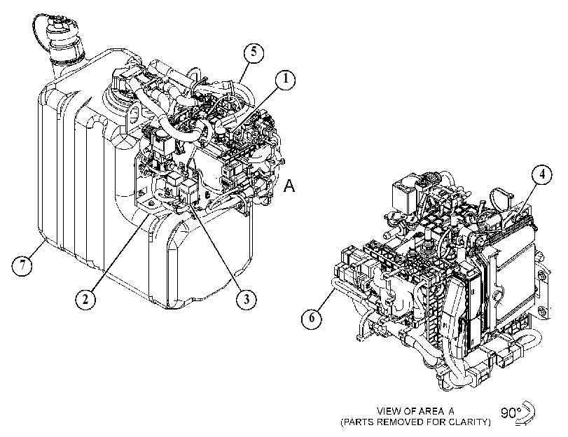 Модуль AdBlue (компоновка) 4996635 CAT