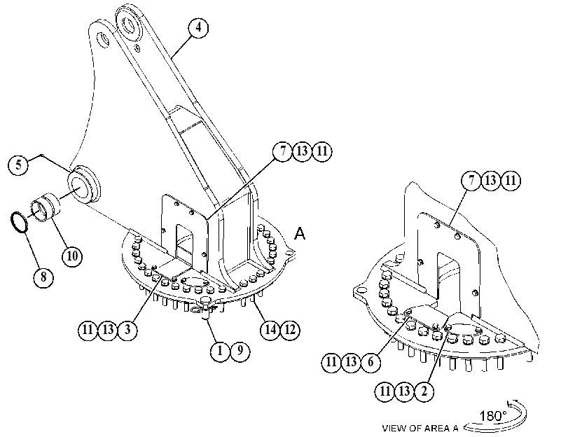 MOUNTING GP-WORK TOOL 5260310 CAT