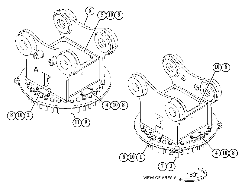 MOUNTING GP-WORK TOOL 5258513 CAT