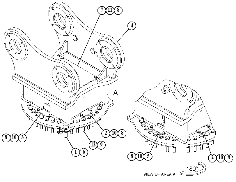 MOUNTING GP-WORK TOOL 5282436 CAT
