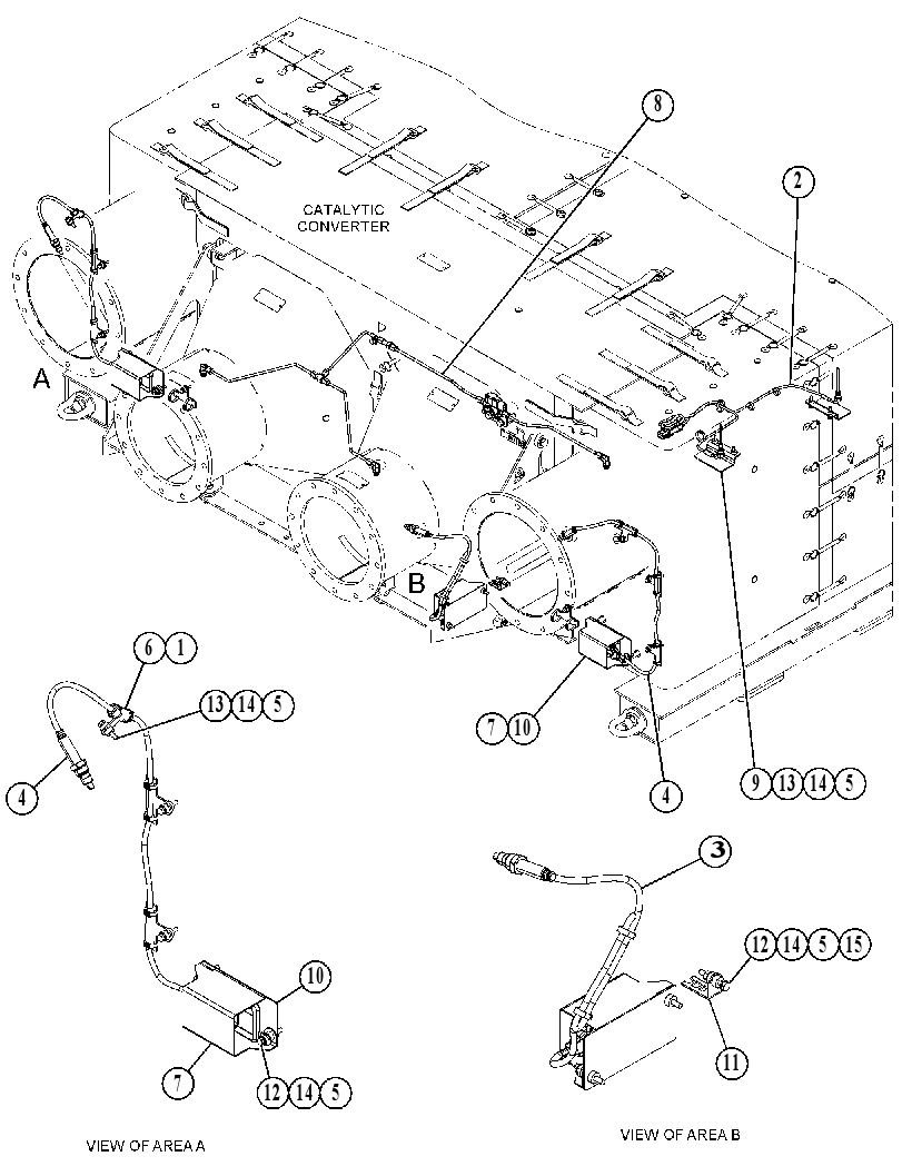SENSOR GP-CATALYTIC CONVERTER 4456886 CAT