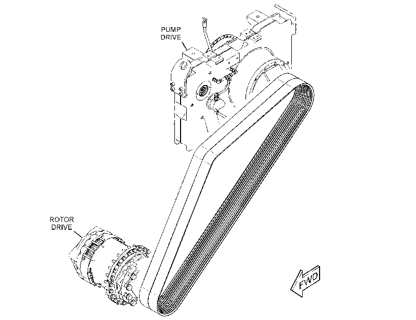 BELT GP-DRIVE 5328397 CAT