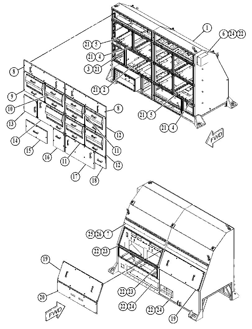CABINET GP-INVERTER 4470210 CAT
