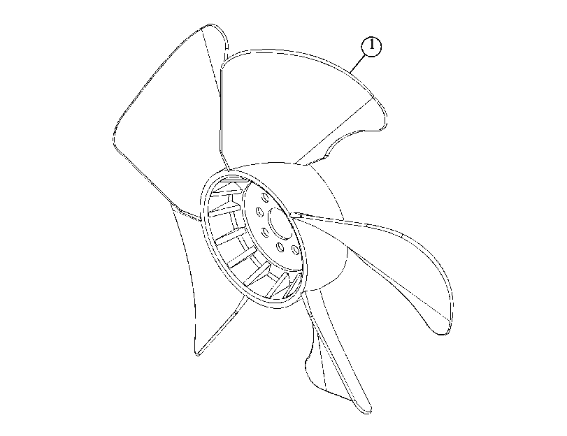 FAN GP 5661854 CAT