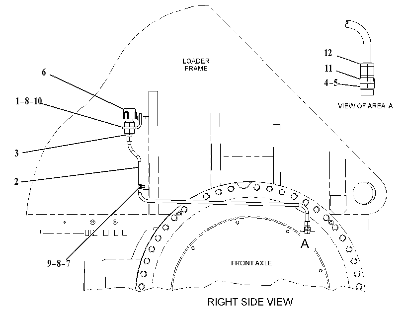 LINES GP-AXLE VENT 2808835 CAT
