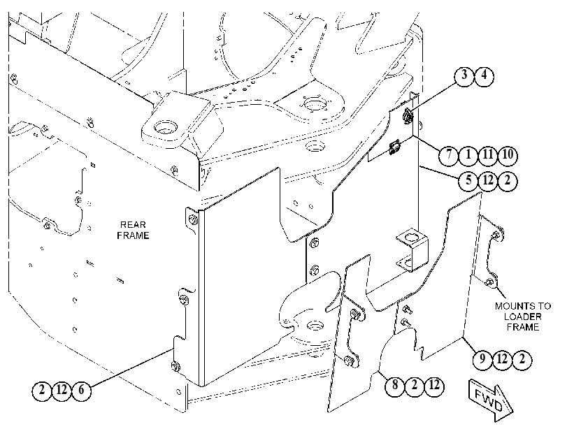 GUARD GP-HITCH & STEERING 5391317 CAT