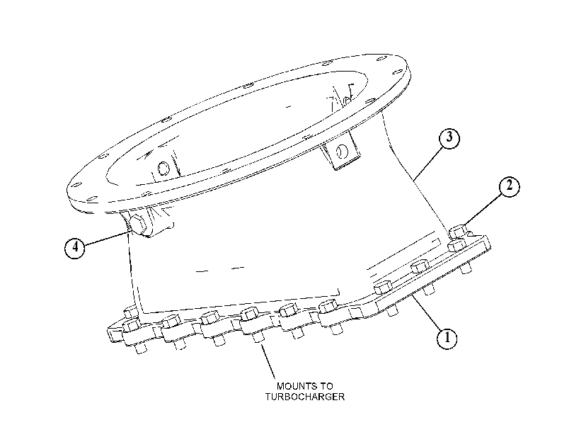 ADAPTER GP-EXHAUST DIFFUSER 5605216 CAT