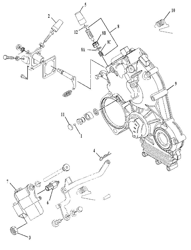 CONTROL GP-ENGINE SPEED 3654290 CAT