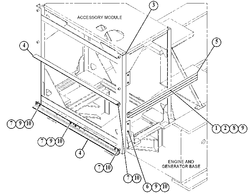 MOUNTING GP-PANEL 5421810 CAT