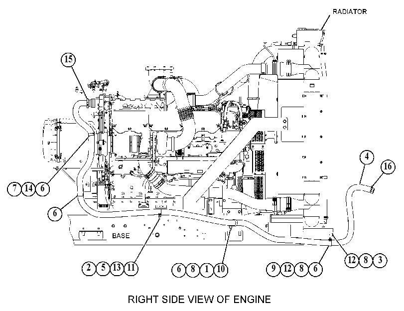 Система отвода газов 4350409 CAT
