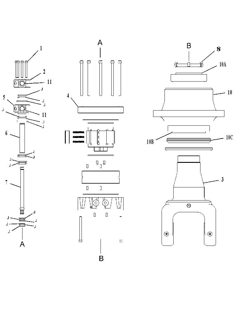ROTATOR GP-HYDRAULIC 3512496 CAT