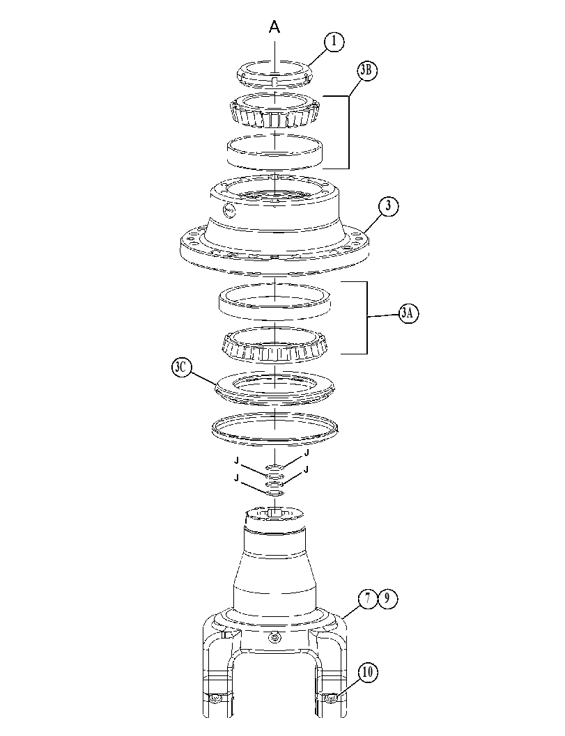 ROTATOR GP-HYDRAULIC 4909636 CAT