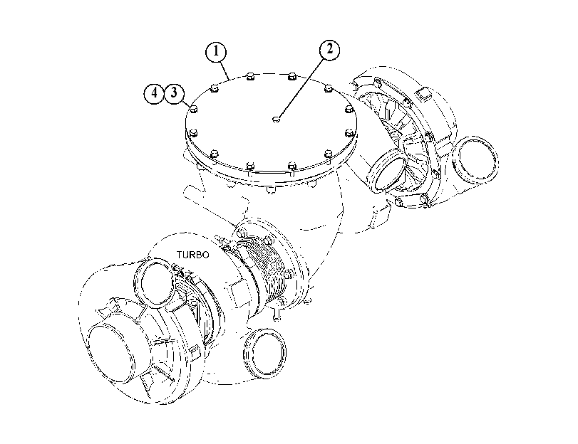 COVER GP-EXHAUST 5511981 CAT