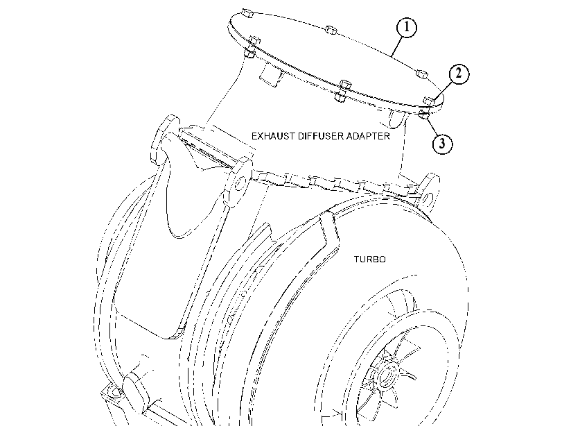 COVER GP-EXHAUST 5606696 CAT